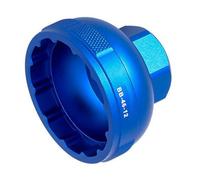 Bicycle Bottom Bracket Wrench - 15.83 Inches Crank Socket Tool | Bike Bearing Removal Aid - Aluminum Alloy Bottom Bracket Wrench Supports Cassette Pedal Repairs for Mountain Bike Maintenance Use