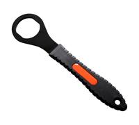 Bicycle Bottom Bracket Wrench, 36mm Bike Centre Lock Spanner with Rubber Handle Carbon Steel Removal Repair Tool for Bicycle Bearing