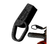 Bicycle Brake Adapter, Brake Pads Adapter, Bicycle Brake Extension Made of 3D Printed Converter Adapter Suitable for All Large Lines 7.5 x 5 cm (Black/Orange)