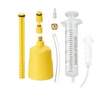 Bicycle Brake Bleed Kit - Hydraulic Maintenance Tool | 20ml Oil Filling Syringe Needle Installation Accessory | Cycling Repair Helper System Bleeding Equipment for Bike Workshop Use
