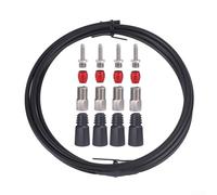 Bicycle Brake Bleeding System, Oil Port Needle For SRAM For Stealth-A-Majig Including 2.5m Hose Olive Head Inserts Tightening Screws(D)