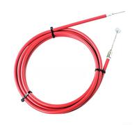 Bicycle Brake Cable Compatible with for xiaomi for m365 Pro for pro2 for 1s 4 Pro - Alloy Core Wire for Scooter Maintenance and Repair 185cm(for M365-red)
