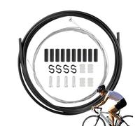 Bicycle Brake Cable Set, Bicycle Brake Lines | Repair and Replace Brake Lines for Road Bikes - Mountain Bike Equipment Set, Adjustable Robust Bicycle Transmission Lines for Folding Bikes