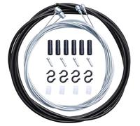 Bicycle Brake Cable Set, Universal Bike Brake Shifter Cable Kit, Bicycle Inner Cable Set with 90 Degrees 2 V Brake Manifolds, for Mountain/Road Bike Bicycle Shift Cable and Transmission Cable