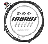 Bicycle Brake Cable Set, Universal Bike Cable Housing Set, Bicycle Cycling Shifter Cable Housing Kit, Bicycle Gear Cable Kit, Bicycle Inner Cable Set for Mountain Road Bike Repair