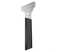 Bicycle brake disc alignment wrench featuring three different adjustable openings for precise torque application and disc correction during maintenance