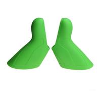 Bicycle Brake Gear Shift Covers made of Silicone for RED, For Force, For Rival 11S Weather Resistant and Shock Absorbent (Green)