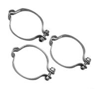 Bicycle Brake Hose Clamp 3pcs Steel 28.6mm