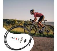 Bicycle Brake Hose Kit 2 Meters Length for Sram Code for RSC R Level ULT and Models Featuring Rubber and Steel Connector Set (Green)