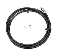 VGEBY Bicycle Brake Oil Tube, 2m Hydraulic Disc Brake Oil Pipe Set with Olive, Connector Insert for AVID E5 E9 ER XX XO,Black
