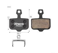 Bicycle Brake Pads for SHIMAN0, For HOPE, For SRAM Engineered for Optimal Braking Control and Heat Management (001)