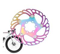 Bicycle Brake Rotor, Colorful Spare Parts for Cycling Modification and Customization | Disc Brake Rotors for Bicycles, for Workshop and Garage Service and Repair