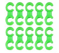 Bicycle Cable Clip C-Shape Nylon Wire Guide Blue