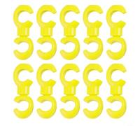 Bicycle Cable Clip C-Shape Nylon Wire Guide Blue