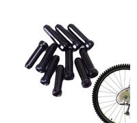 Bicycle Cable End Caps - End Tips Brake Cable Cover | Aluminum Alloy Crimps Ferrules Shifter Tips | Wire Caps for Road Mountain Bike | Replacement Parts 10 Pcs Accessories