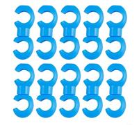 Bicycle Cable Organizer, S/C-Shape Wire Clips for Mountain & Road Bikes, Reinforced Nylon UV Resistant Routing Holder, Lightweight 5-Color Variants(Blue)
