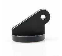 Bicycle Camera Adapter Lightweight Front Light Mount for Secure Camera Positioning Sturdy Material Adjustable Angle Quick Installation Black 42x34x15x13mm for Cycling Adventures(B)