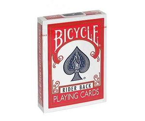 Bicycle Cards - Poker Cards - Red Cards Bicycle Rider Back