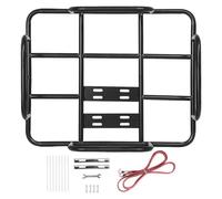 Bicycle Cargo Rack - Iron Rear Luggage Carrier Bike Storage Heavy Load Touring Mount System | Cycling Travel Transport Support Frame Equipment Utilitys Rears Mounts Systems
