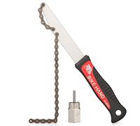Bicycle Cassette Remover Tool Kit - Bicycle Sprocket Removal Tool - Chain Whip & Lock Ring Tool with 5mm Guide Pin Compatible with SHIMANO HG Freewheel Cassettes