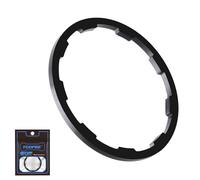 Bicycle Cassette Spacer - Lightweight Gear Hub Washer | Flywheel Bike Headset Spacer Set 1mm 1.5mm 1.85mm 2mm 2.18mm 2.35mm For Road Mountain Cycling Repair Upgrade Accessories