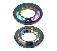 Bicycle Center Locking Ring Kit for Disc Brake Installation Aluminum Alloy Material (Multicolour)