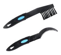 Bicycle Chain Cleaning Brush 2pcs Bike Chain Crank Sprocket Maintenance Cleaning Brush Dirt Remover Cycling Cleaner Tool