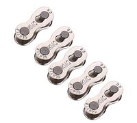 Bicycle Chain Connector, 5 Pairs Steel Bike Quick Release Chain Link 8/9/10 Speed Bike Chain Link Tool(8/7/6 Price)
