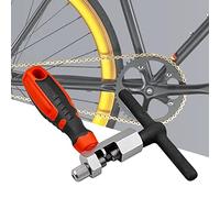 Bicycle Chain Cutter Chain Breaker Splitter Tool Detachable High Hardness Chain Removal Mini Bicycle Chain Pin Remover for Single Speed / 6/7/8/9/10/11/12 Speed Chain Red Black