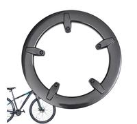 Bicycle Chain Guard - Heavy Duty Survey Cover Shield, Reinforced Sprocket Protection Plate | Sturdy Bike Fork Guard for 40 41 42