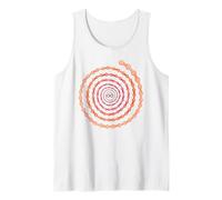 Bicycle Chain Helix Bicycle Cyclist Mountain Biker Fan Tank Top