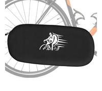 Bicycle Chain Protector, Road Bike Protector, Waterproof Outdoor Cover with Reflective Logo, Bicycle Accessories for Mountain Bikes and Road Bikes, Easy to Install Chain Guard for Riders Who Wear