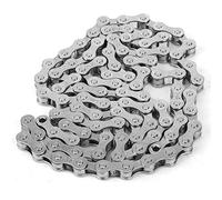 Bicycle Chain, Single Speed Stainless Steel Chain for Mountain Road Hybrid Folding Junior Bikes (F410 and Z410 will be sent randomly)