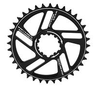 Bicycle Chainring 36T Chainwheel Offset 3mm Direct Mount Narrow Wide Chainring for for GXP XX1 X9 XO X01 NX XX GX Direct Mount Crankset SRAM GXP Crank (black)