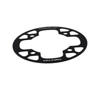 Bicycle Chainring Guard 104BCD Crank Protector for Road Bikes, Suitable for 32 42T Sprockets, Made from Aluminum Alloy to Extend Component Life (32-34T Black)
