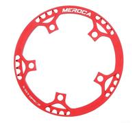 Bicycle Chainring in Aluminum Alloy Suitable for Various Configurations, Designed for BCD130 with a 45 Tooth Count (45T Red)