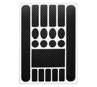 Bicycle Chainstay Decal Stickers for Frame Protection Stylish and Functional (Carbon black)