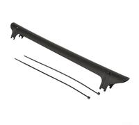 Bicycle Chainstay Protector for Mountain Road and Folding Bikes, Rear Fork Scratch Shield and Frame Guard, Plastic Cycling Rub Protector Alternative in Black(Black)