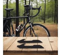 Bicycle Chainstay Protector Set 2pcs Rubber Frame Shield - Chain Slap Guard for Cycling Frames(C)