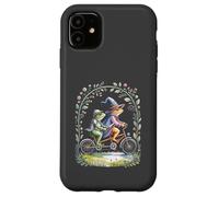 Bicycle Charm Frog Tandem Cycling Cottagecore MILF My Autism Case for iPhone 11