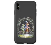 Bicycle Charm Frog Tandem Cycling Cottagecore MILF My Autism Case for iPhone XS Max