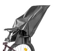 Bicycle Child Seat Rain Cover - Waterproof Protective Cover, Dustproof Windproof Shield | Weather Resistant Material Provides Full Rear Seat Coverage Ensures Comfortable Protection Stand