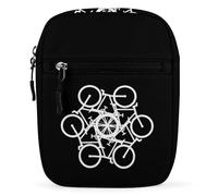 Bicycle Circle Crossbody Bag Adjustable Satchel Cute Shoulder Bag Lightweight Sling Bags