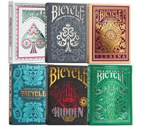 Bicycle Collector's Edition: 6-Deck Bundle Featuring Dark Mode, Fyrebird, Sea King, Hypnosis, Mystical and Bicycle Hardwired Playing Cards