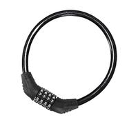 Bicycle Combination Lock - Anti-Theft, 4 Digit Bicycle Chain Lock, Housing Unit for Resilient Synthetics | for Mountain Bike Resettable Co