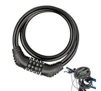 Bicycle Combination Lock: Durable Safety Lock with PIN | Cycling Gear for Adults, Teens and Youth for Road, Mountain, Skateboard and Ma Accessories