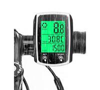Bicycle Computer, Bicycle Storytellers with LCD Display Multifunction Backlit, 19 Functions IP65 Waterproof Bicycle Computer, Auto Start/Stop,Mountain Bike Kilometer Meter