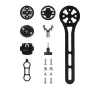 Bicycle Computer Mount - 5.6 x 1.2 x 0.25 Inch Nylon Handlebar GPS Mount | Speedometer Support | Secure Expansion Carrier for Odometer, Light, Action Camera, Road Bike, Mountain, Outdoor Evening