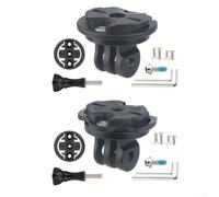 Bicycle Computer Mount Adapter Camera Holder Male Connector for Garmin Quick Assembly Black 26mm Height(A Kit)