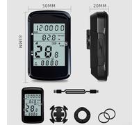 Bicycle Computer Wireless Bicycle Speedometer Cycling Computer WithLCD Display Wireless Odometer Built-in Battery 28 Hours Runtime Backlight Always-on(computer+base)